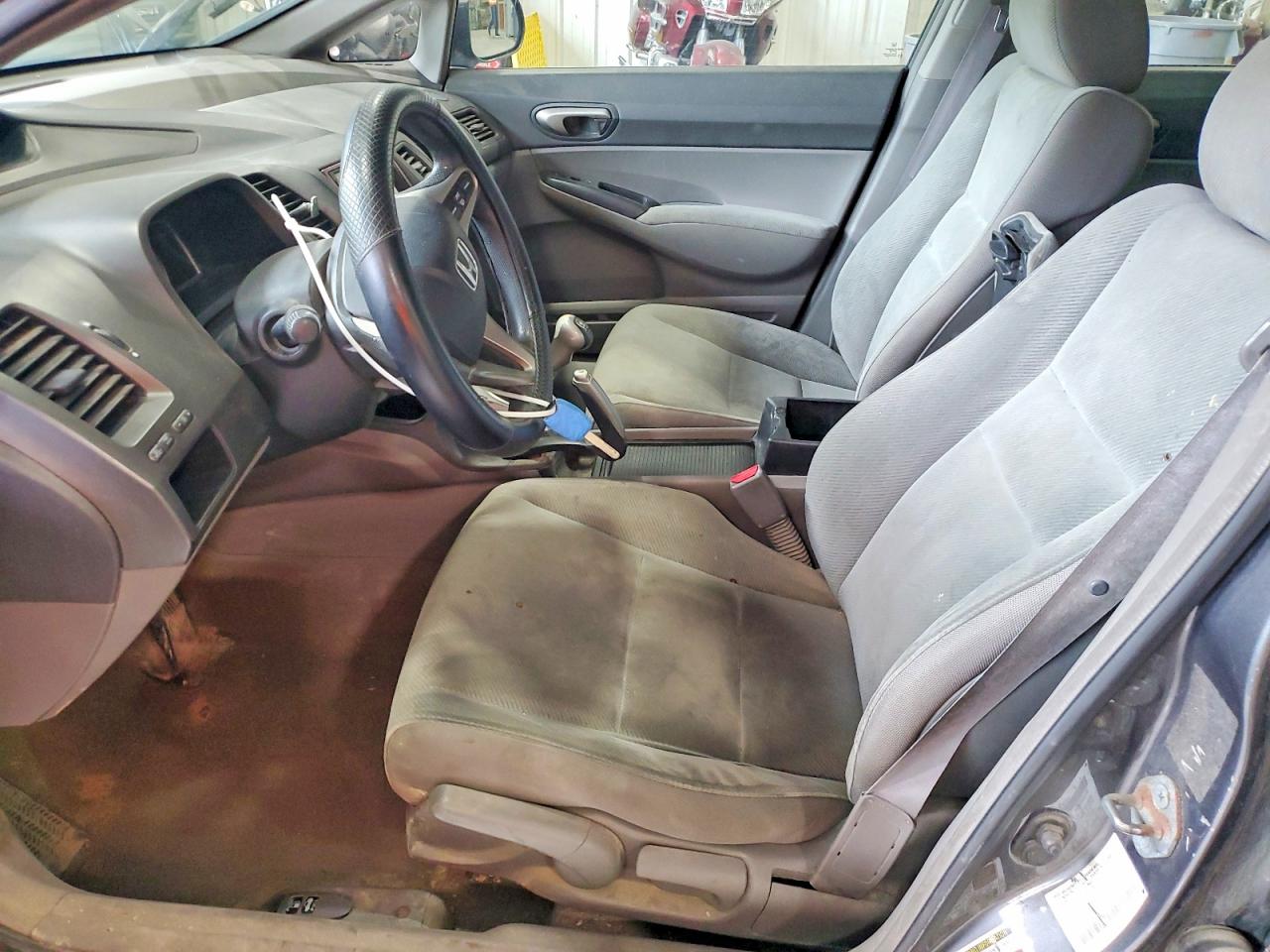 2011 Honda Civic Lx Gray vin: 2HGFA1E52BH516216