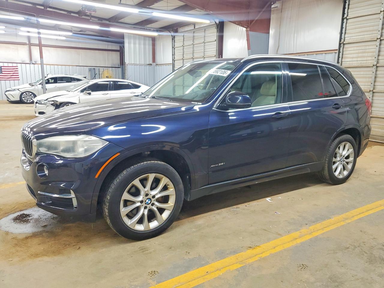 2015 Bmw X5 Xdrive35i Blue vin: 5UXKR0C56F0K63185