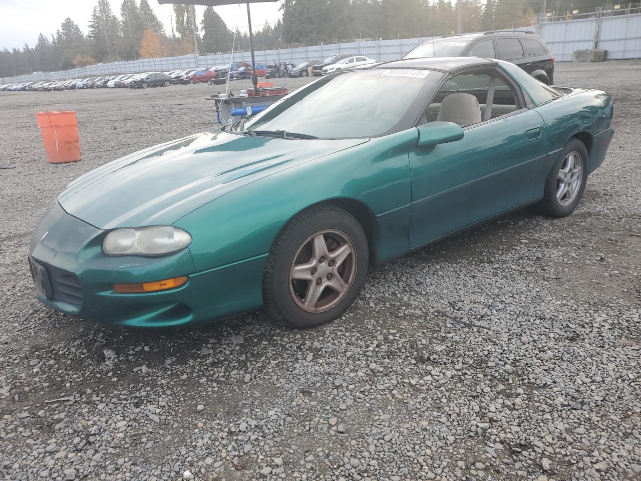1998 Chevrolet Camaro Green vin: 2G1FP22KXW2130433
