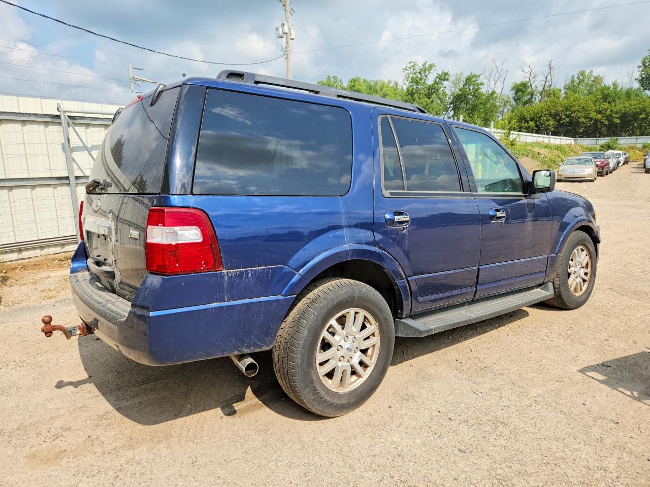 2011 Ford Expedition Xlt/king Ranch Blue vin: 1FMJU1H5XBEF16740
