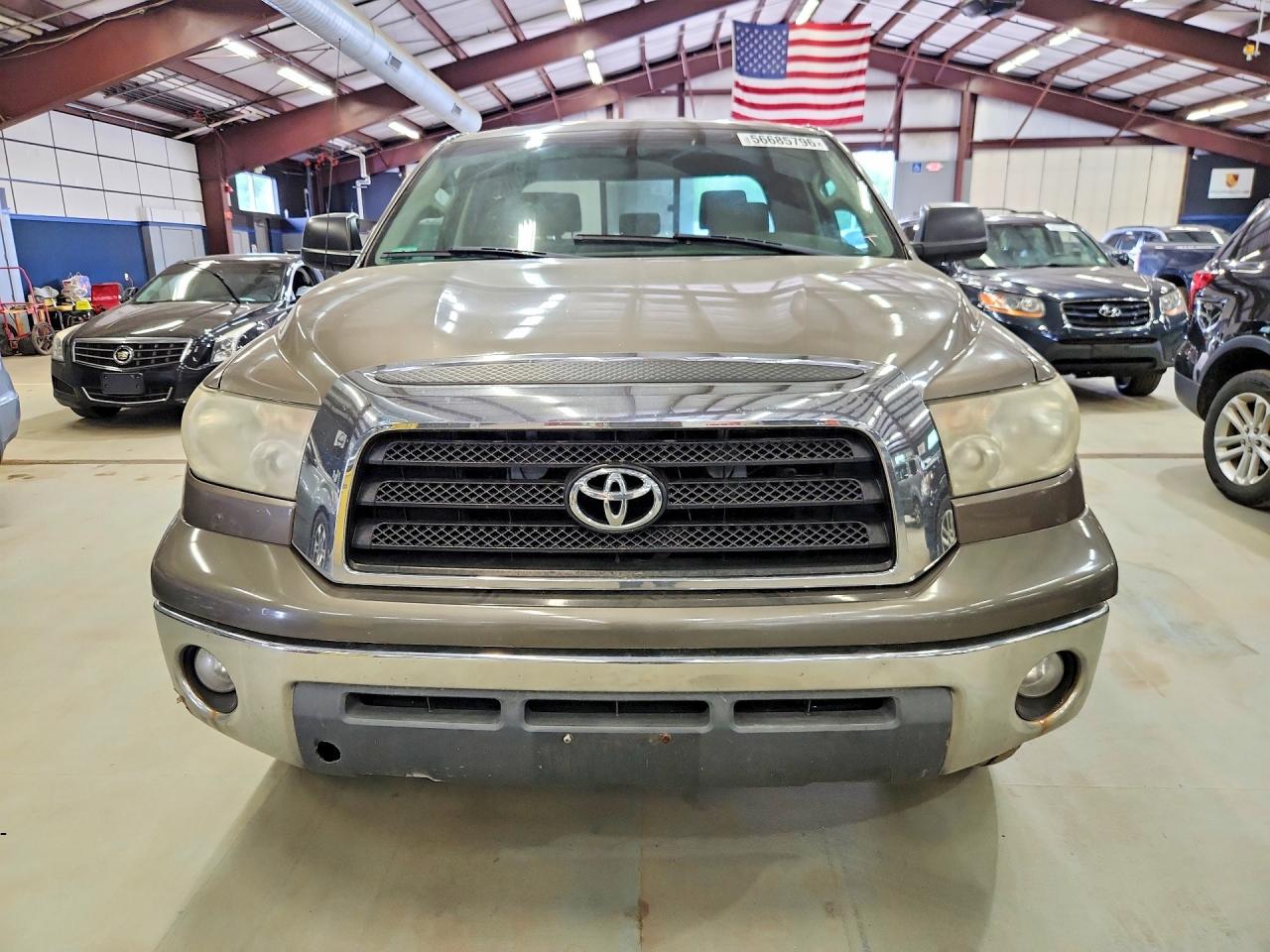 2008 Toyota Tundra Sr5 Gray vin: 5TBBT54188S458970