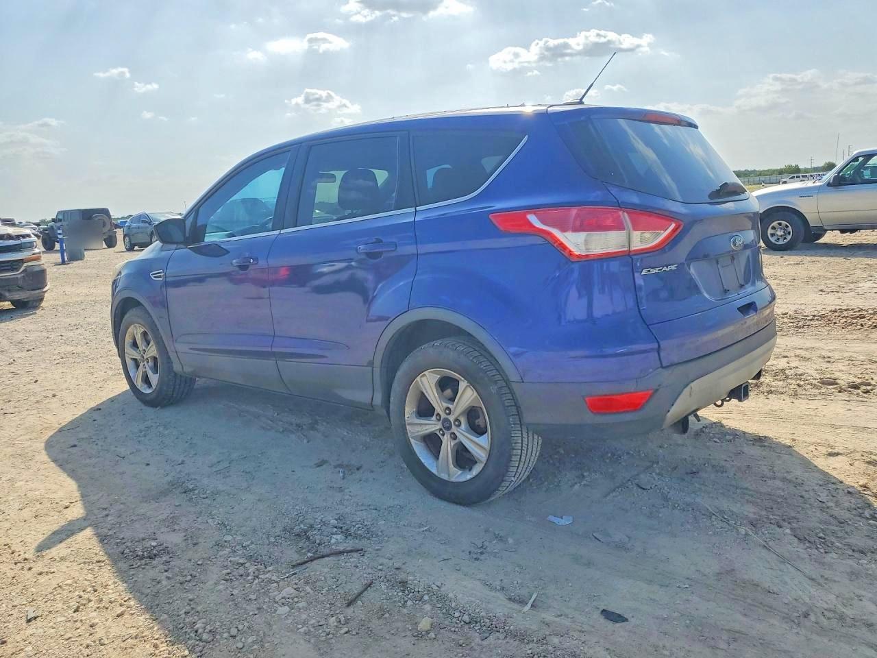 2013 Ford Escape Se Blue vin: 1FMCU9G97DUC59332