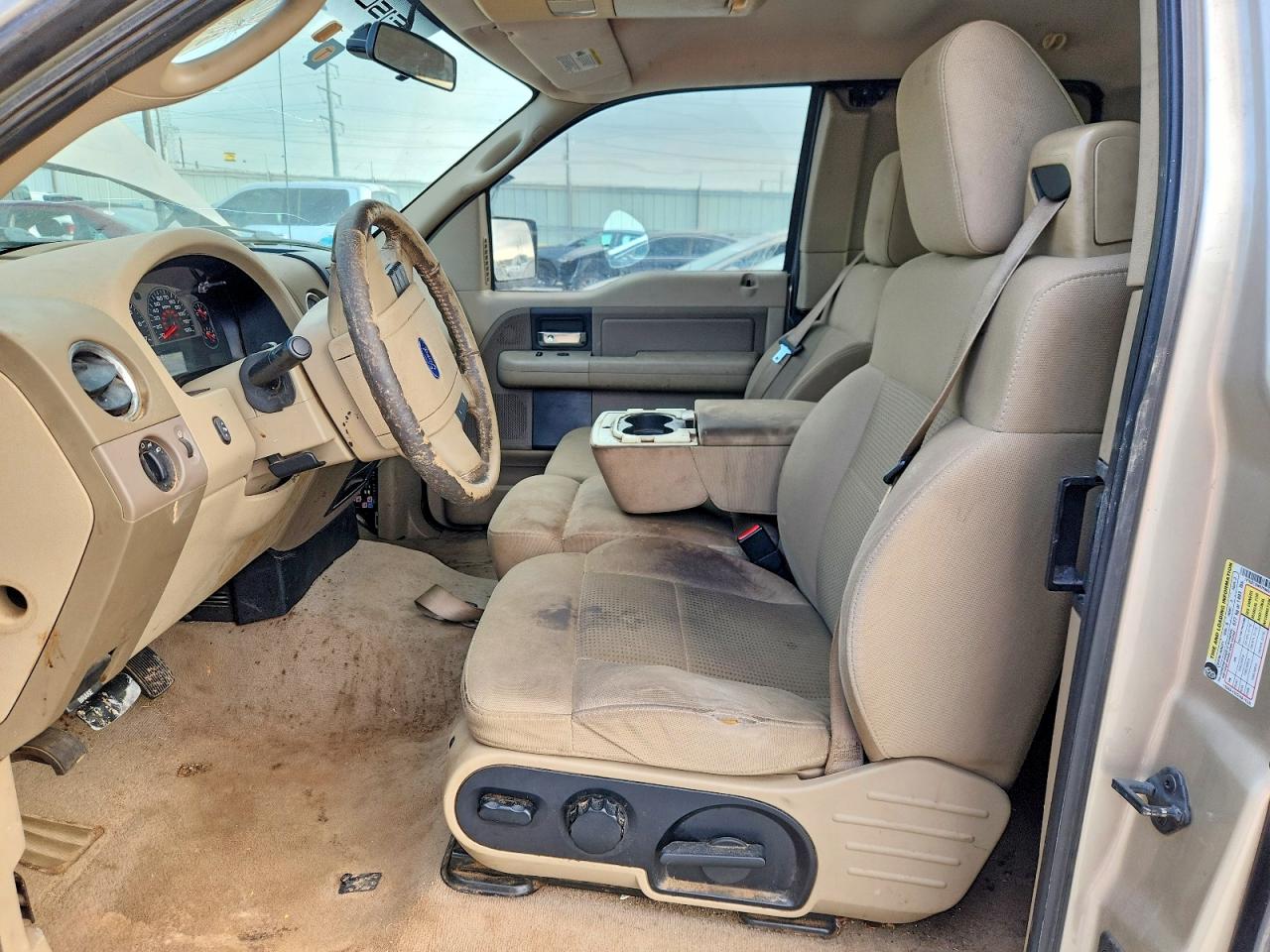 2007 Ford F150 Tan vin: 1FTRX12W87FA65549