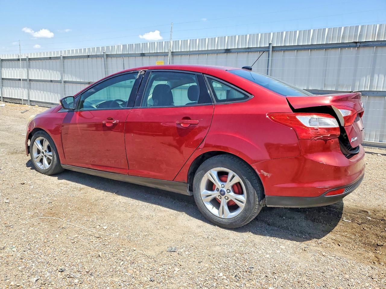 2013 Ford Focus Se Maroon vin: 1FADP3F20DL315009