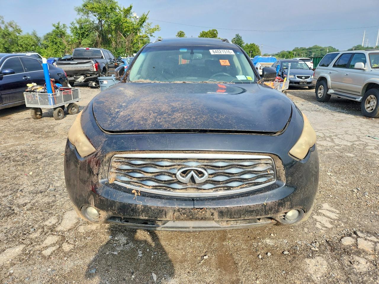 2010 Infiniti Fx35 Base Black vin: JN8AS1MW6AM856551