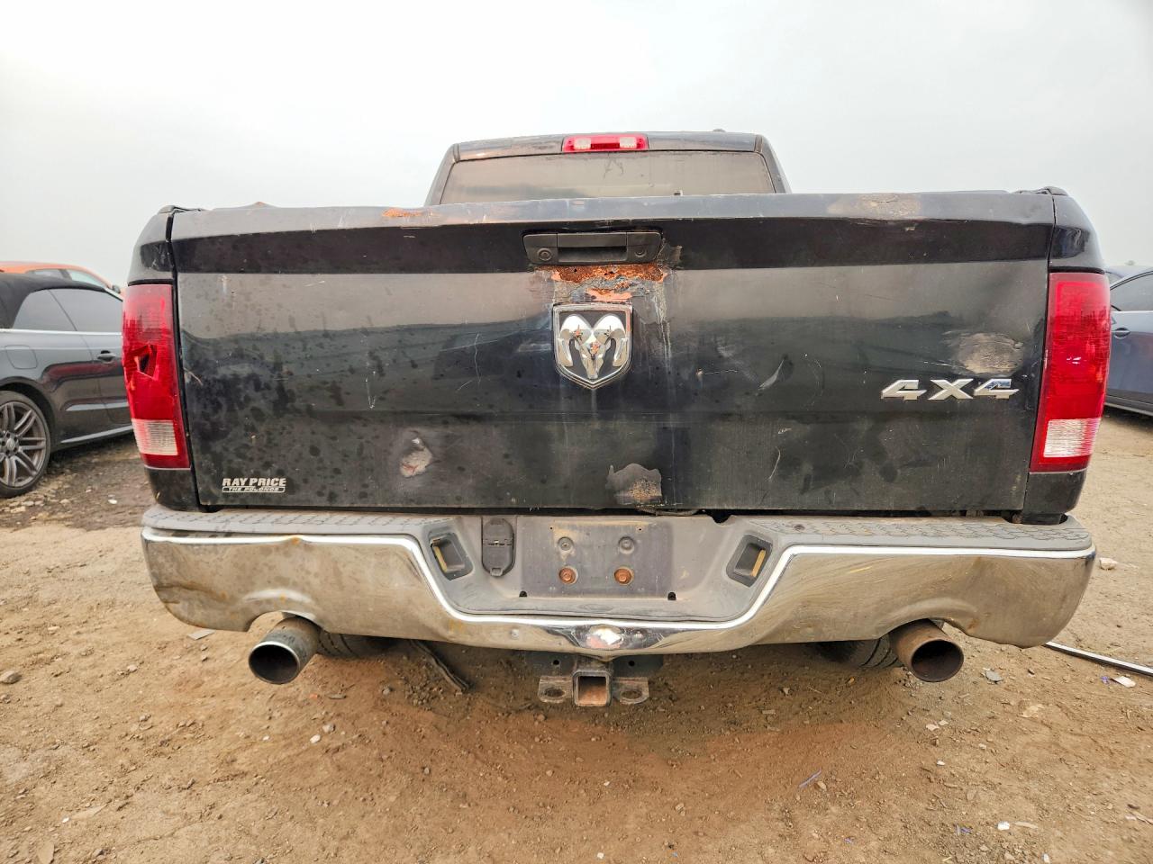 2012 Dodge Ram 1500 Laramie Black vin: 1C6RD7JT9CS209587