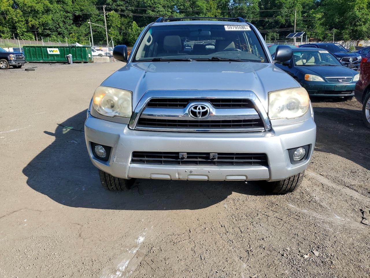 2007 Toyota 4runner Sr5 Silver vin: JTEBU14R270119153
