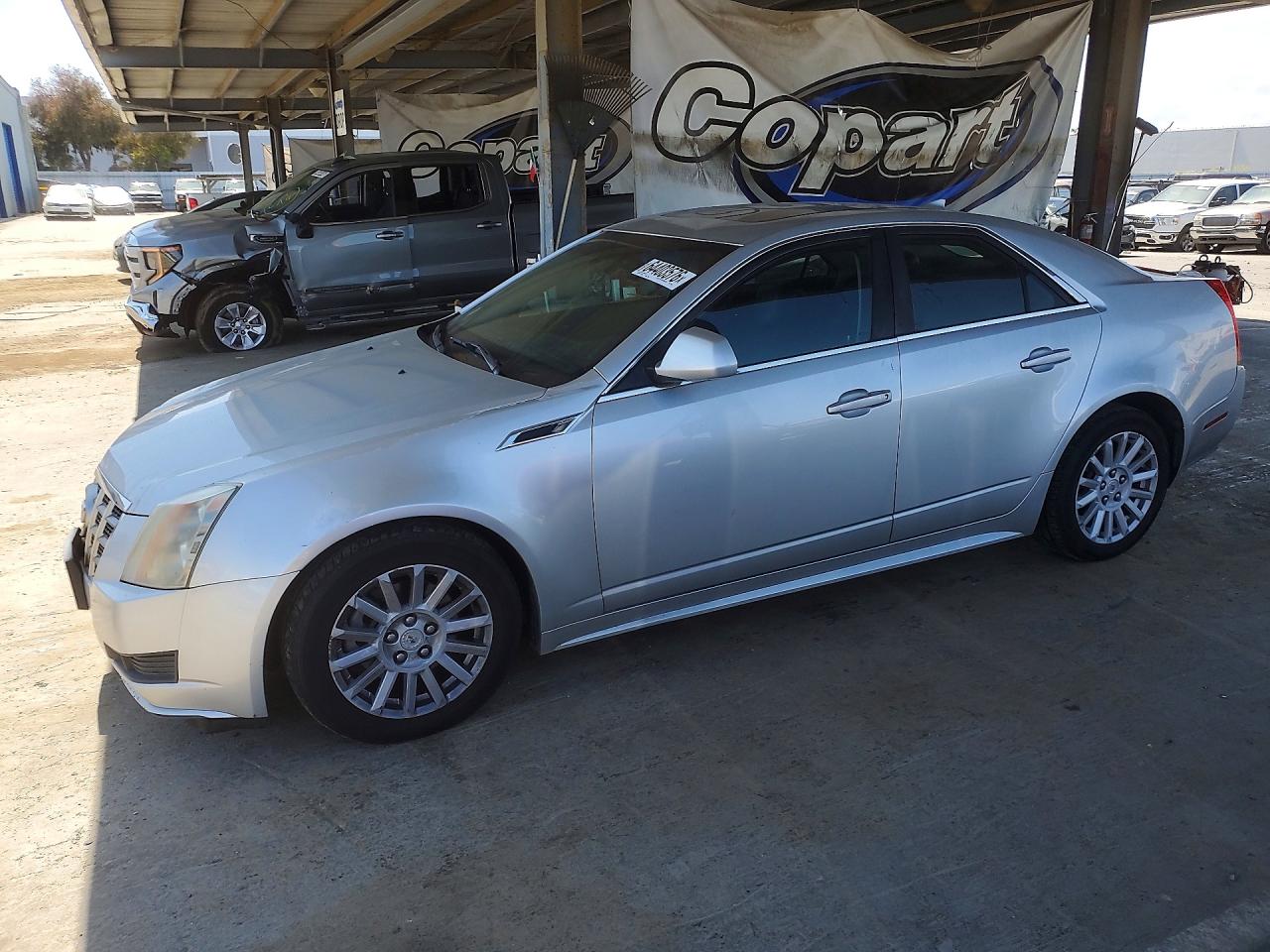 2012 Cadillac Cts Luxury Collection Silver vin: 1G6DG5E59C0132597