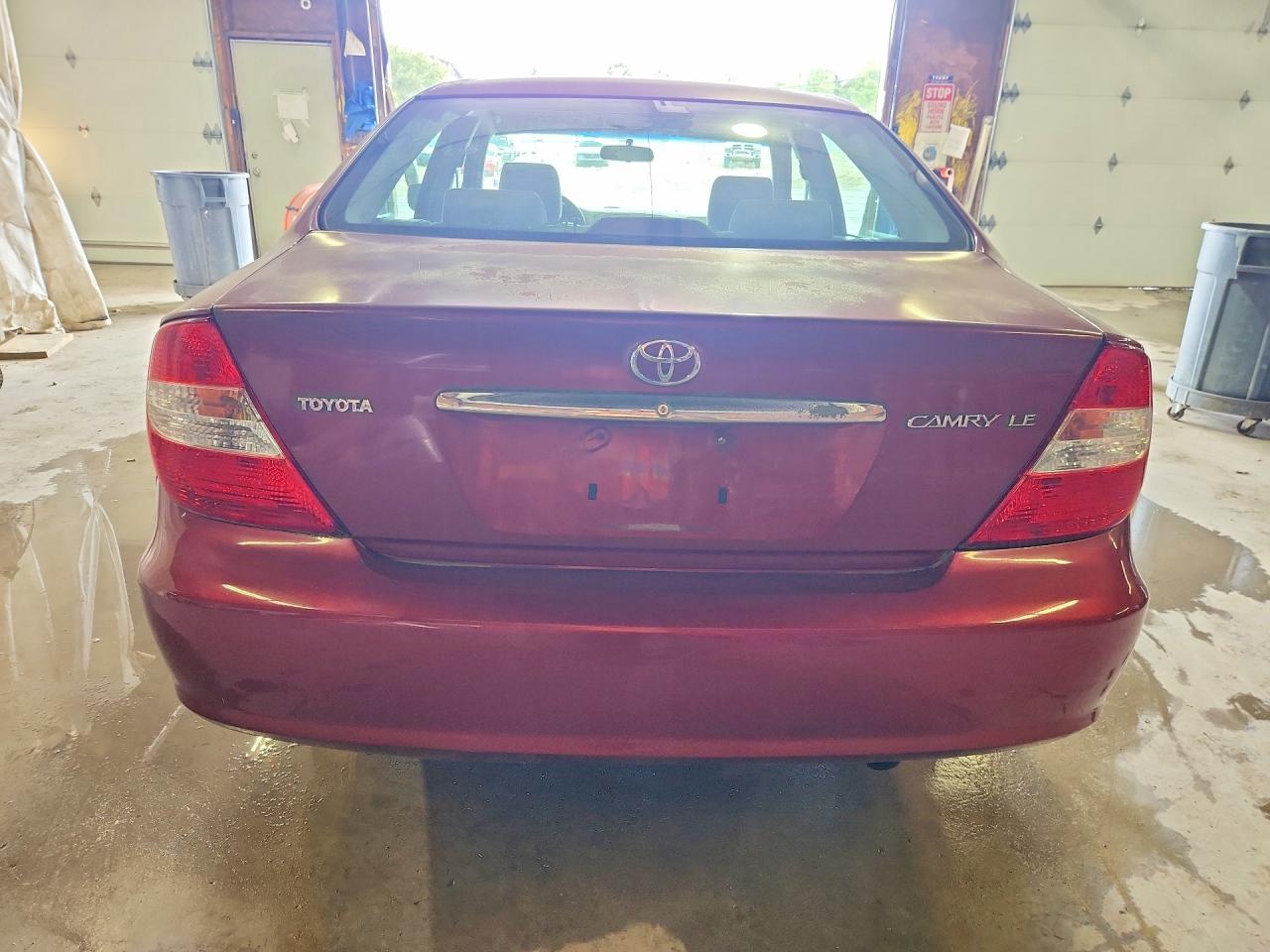 2003 Toyota Camry Le Burgundy vin: 4T1BE32K23U245241