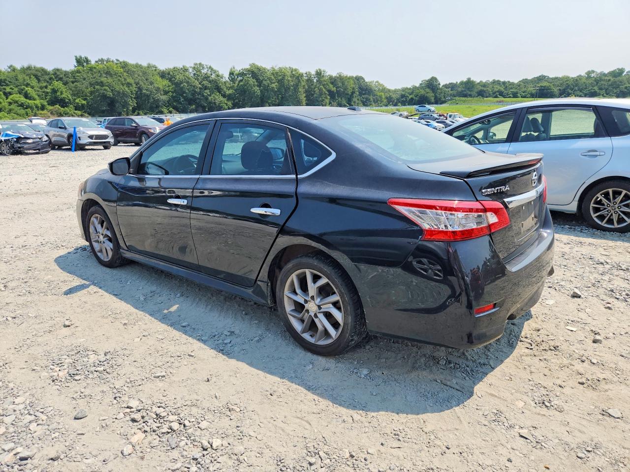 2015 Nissan Sentra Sr Black vin: 3N1AB7AP0FY352886