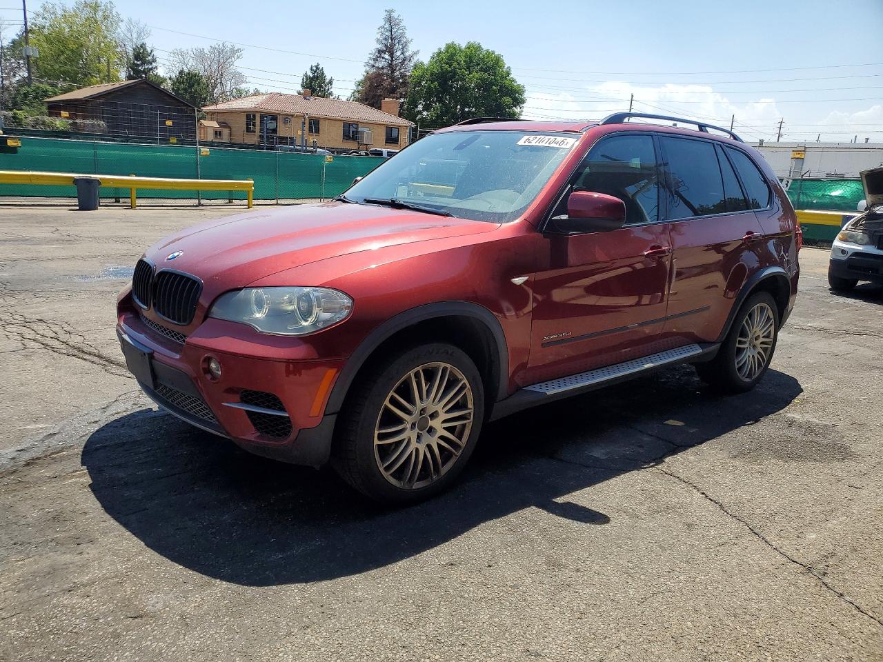 2013 Bmw X5 Xdrive35d Burgundy vin: 5UXZW0C52D0B95569