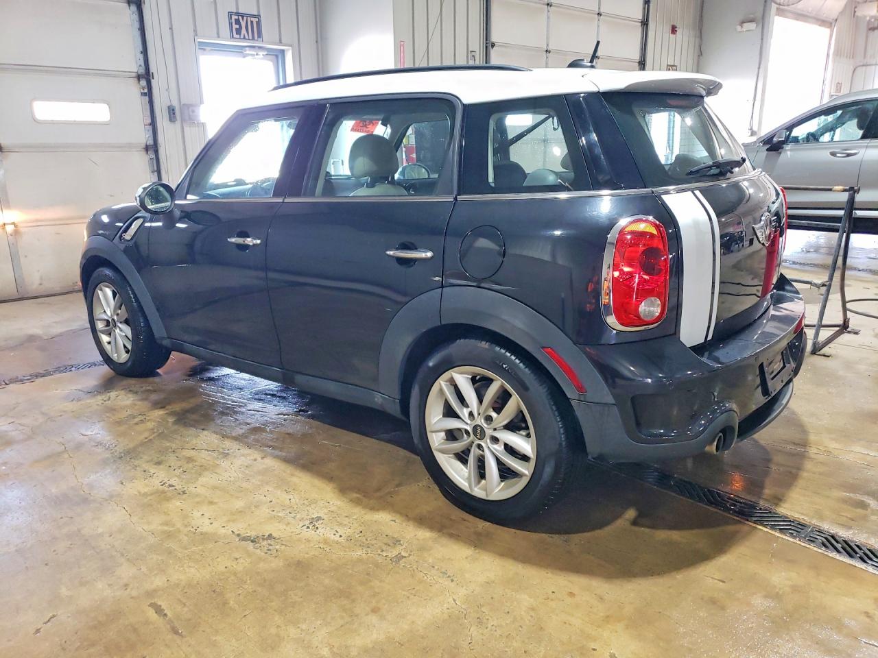 2014 Mini Cooper S Countryman Черный vin: WMWZC5C5XEWP39686