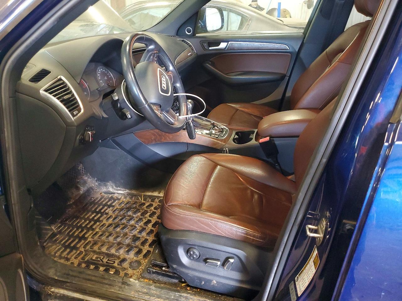 2014 Audi Q5 Premium Plus Blue vin: WA1LFAFP5EA036378