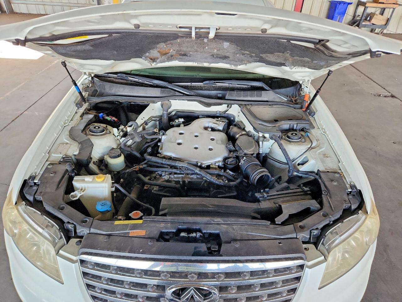 2007 Infiniti Fx35 Base Белый vin: JNRAS08W17X209062