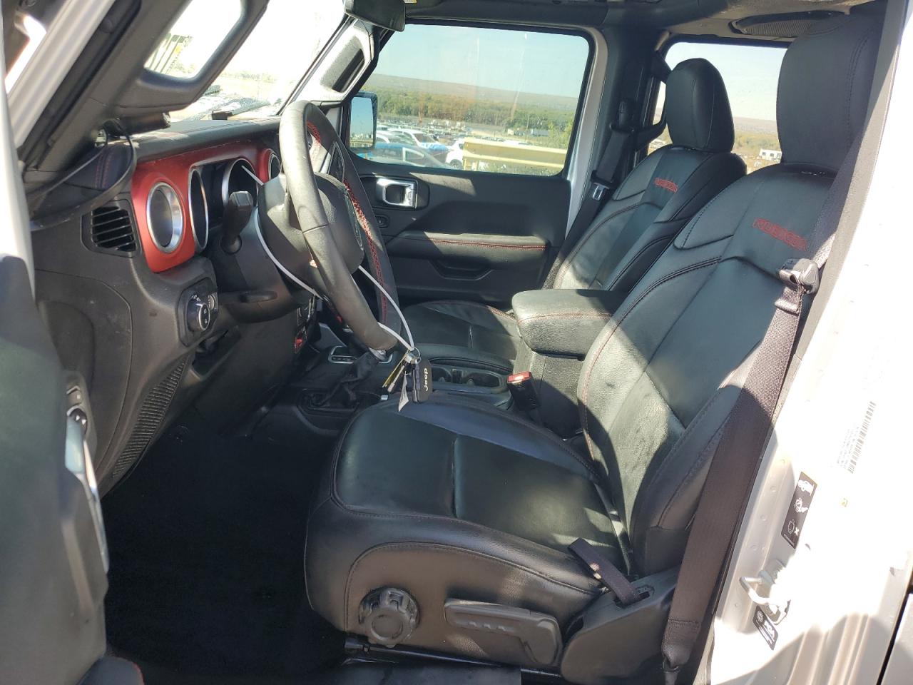 2023 Jeep Gladiator Rubicon Silver vin: 1C6JJTBM2PL587711