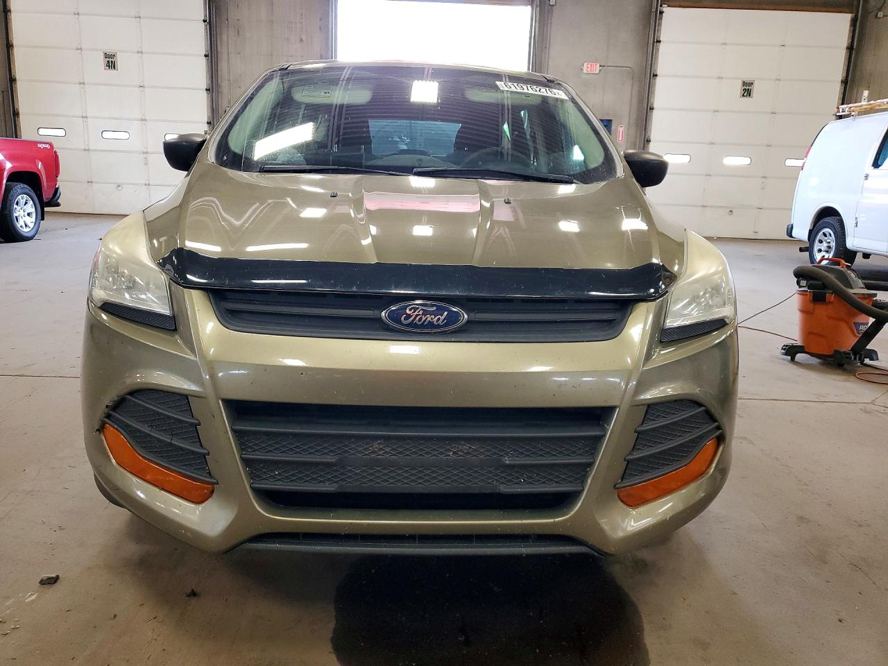 2013 Ford Escape S Green vin: 1FMCU0F79DUD69603