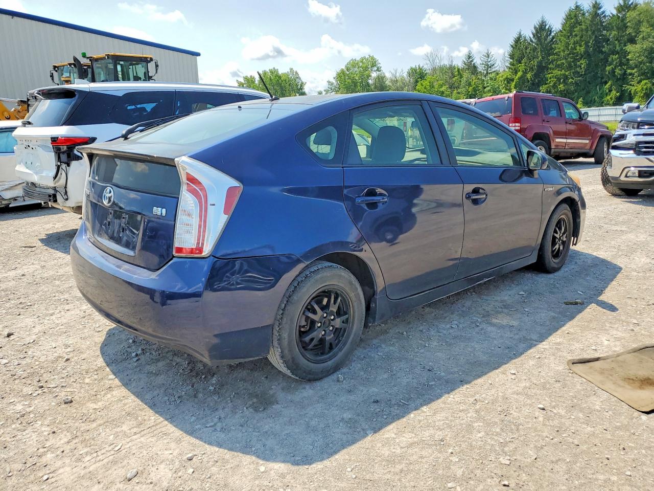 2012 Toyota Prius Two Blue vin: JTDKN3DU1C1586778