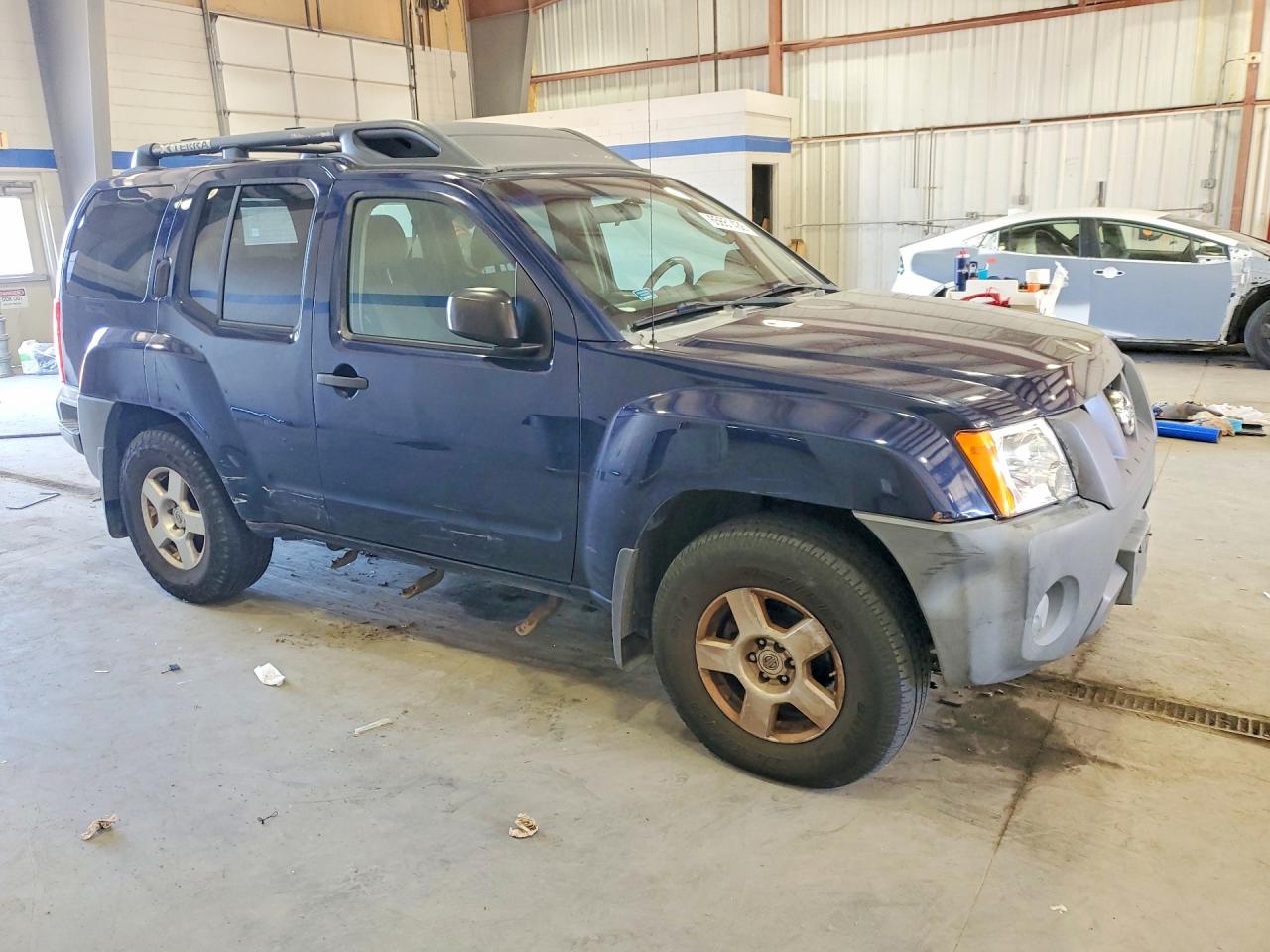 2008 Nissan Xterra X Blue vin: 5N1AN08W38C503302