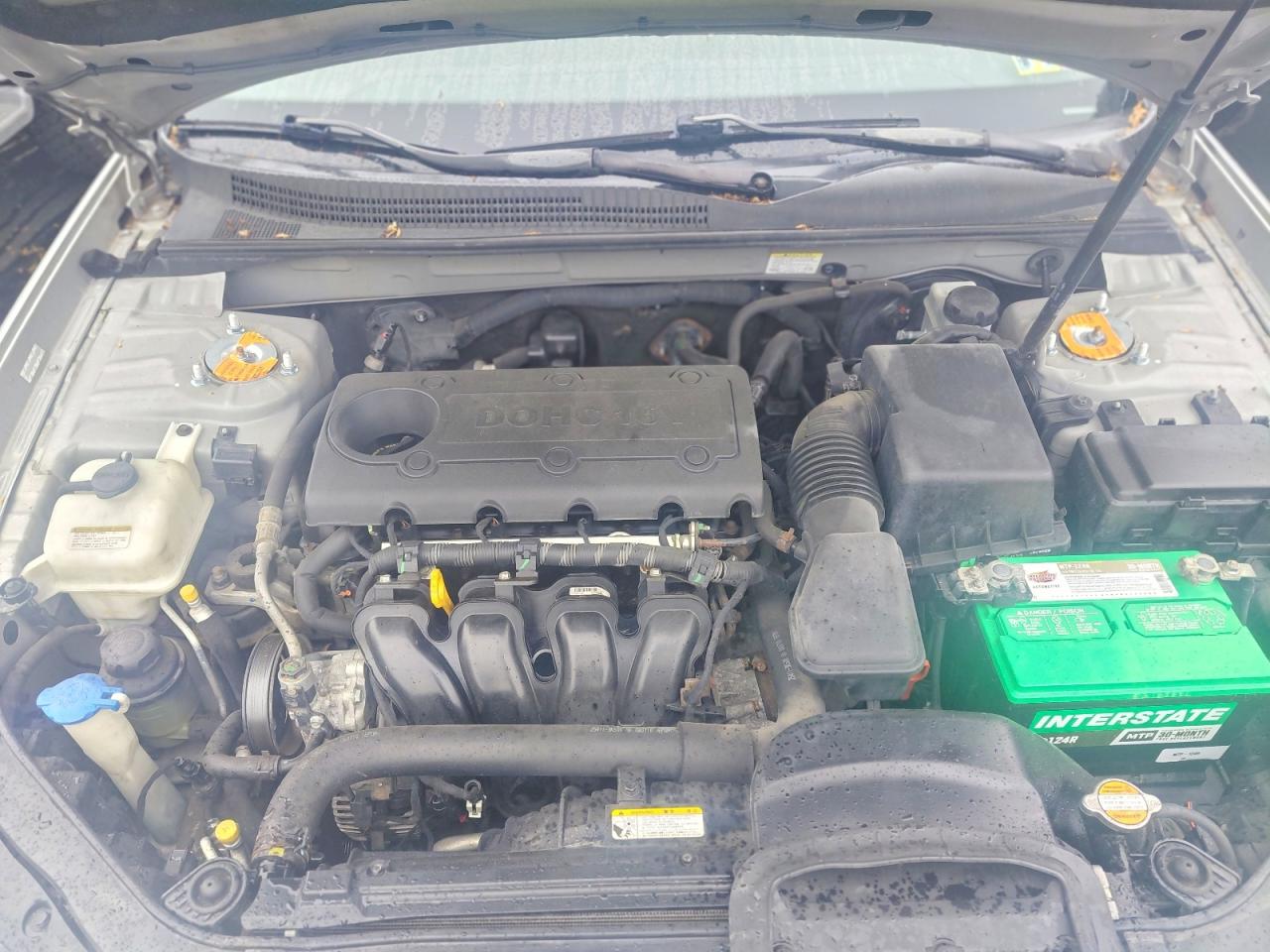 2009 Hyundai Sonata Gls Silver vin: 5NPET46C09H536002