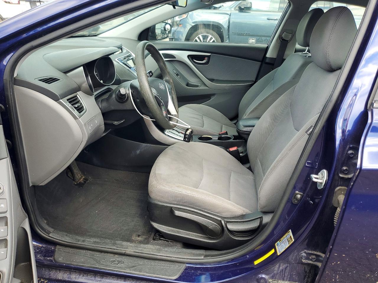 2012 Hyundai Elantra Gls Синий vin: 5NPDH4AE8CH103282
