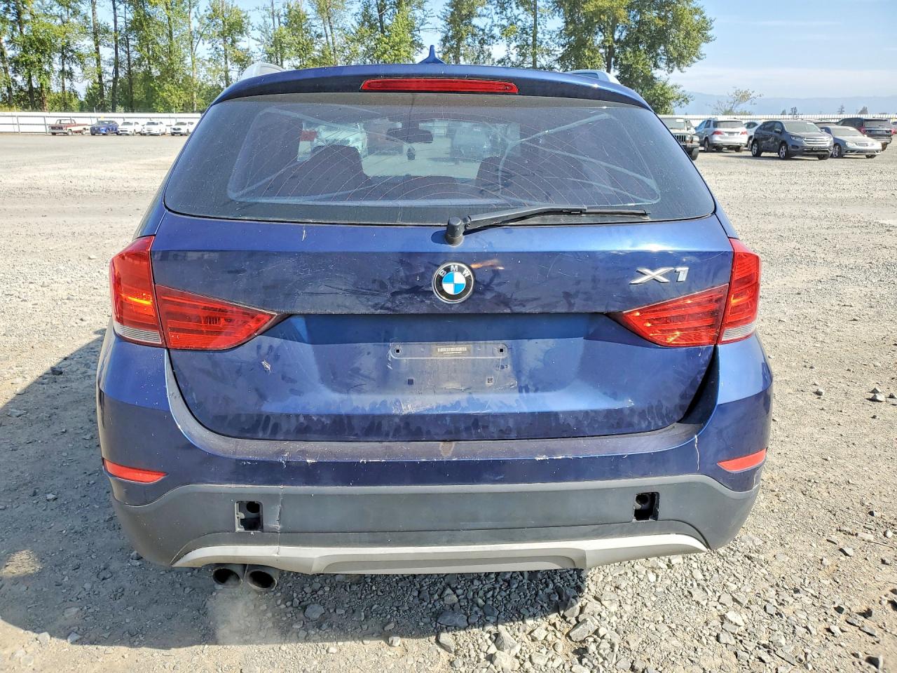 2013 Bmw X1 Sdrive28i Blue vin: WBAVM1C54DVW44453