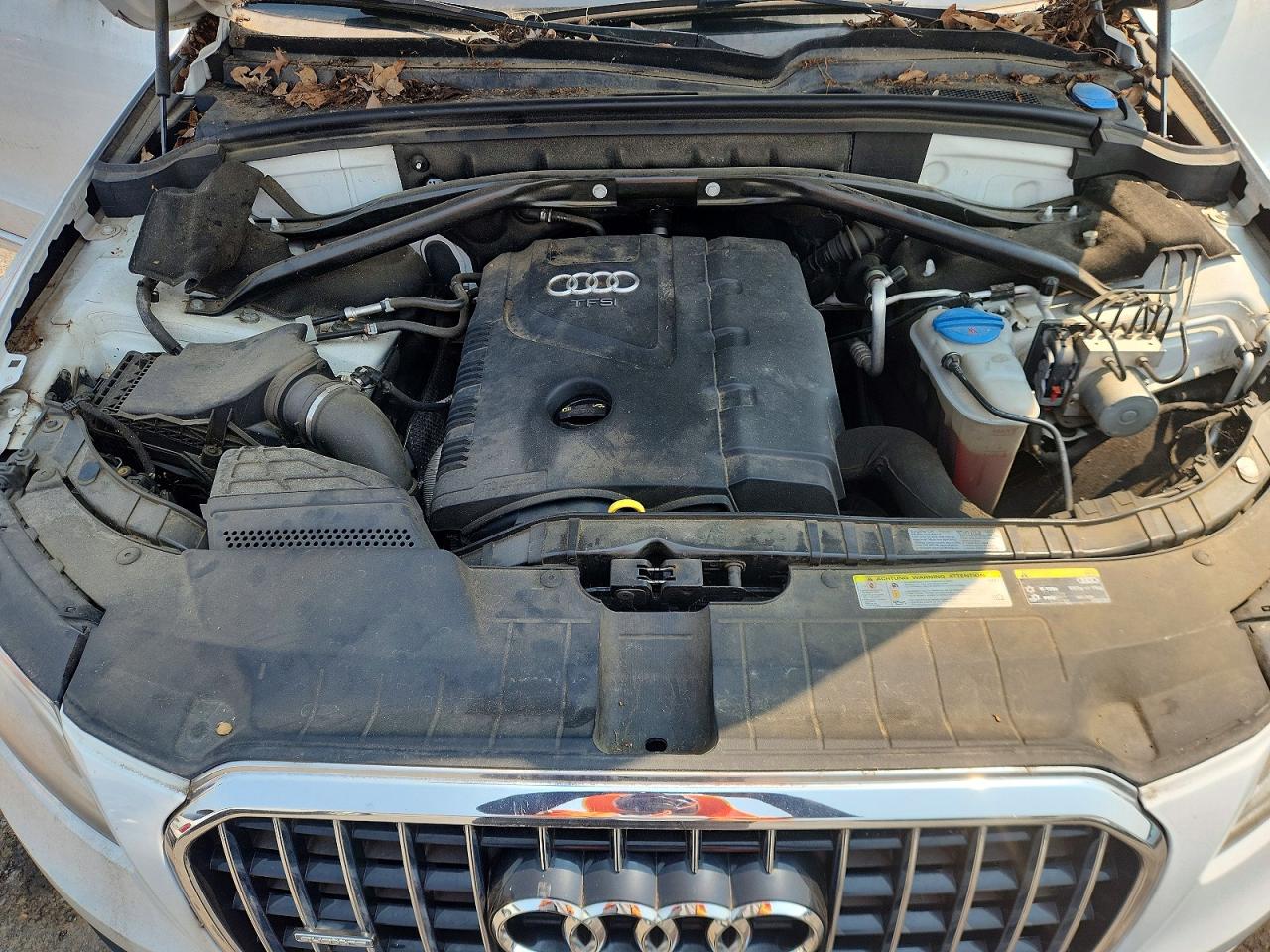 2014 Audi Q5 Premium Plus White vin: WA1LFAFP0EA057820