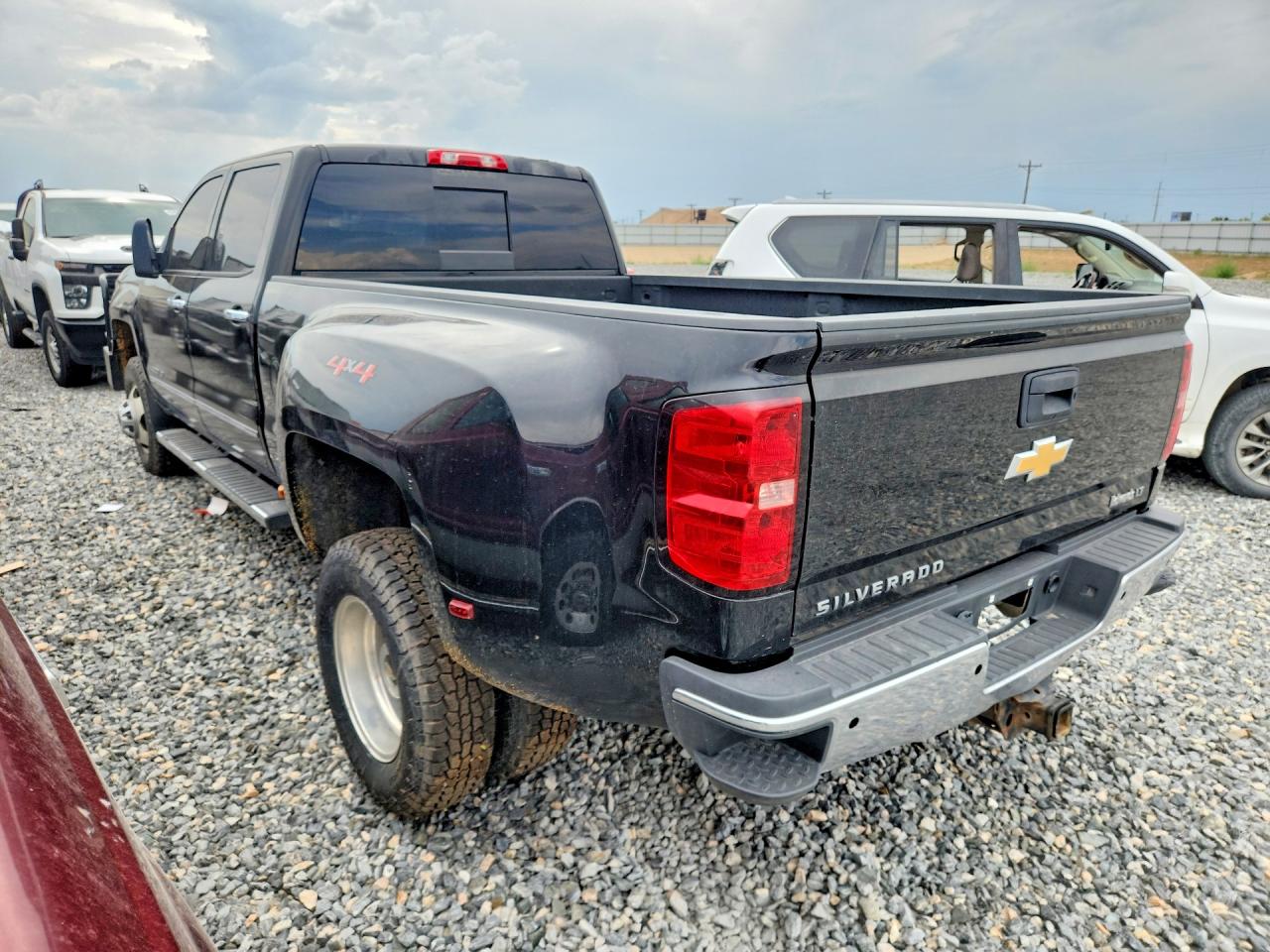 2015 Chevrolet Silverado K3500 Ltz Black vin: 1GC4K0C88FF118560
