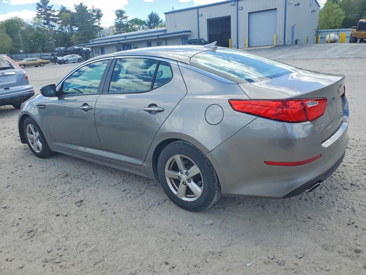 2015 Kia Optima Lx Серый vin: 5XXGM4A78FG467146