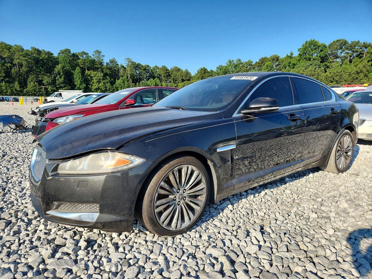 2012 Jaguar Xf Portfolio Charcoal vin: SAJWA0HB3CLS54075