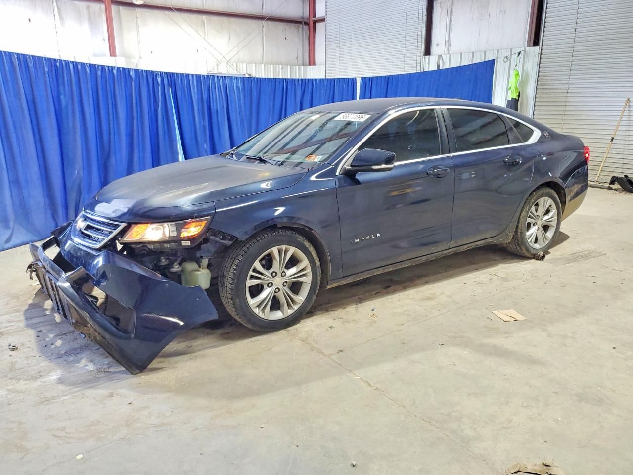 2015 Chevrolet Impala Lt Синий vin: 1G1115SL0FU144406