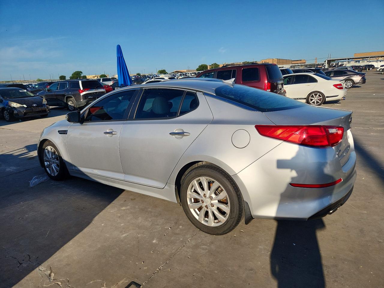 2015 Kia Optima Ex Silver vin: 5XXGN4A79FG405431