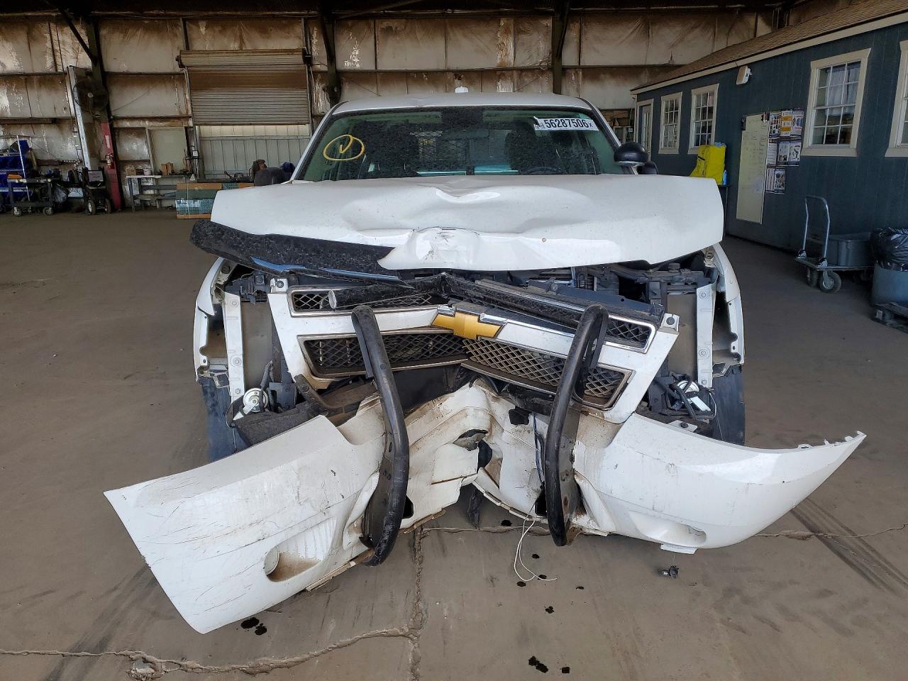 2012 Chevrolet Tahoe Police White vin: 1GNLC2E02CR300011