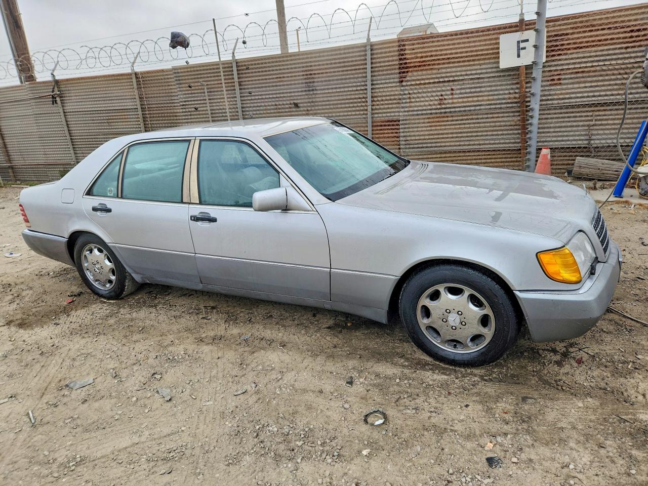 1993 Mercedes-benz 500 Sel Silver vin: WDBGA51E0PA086660