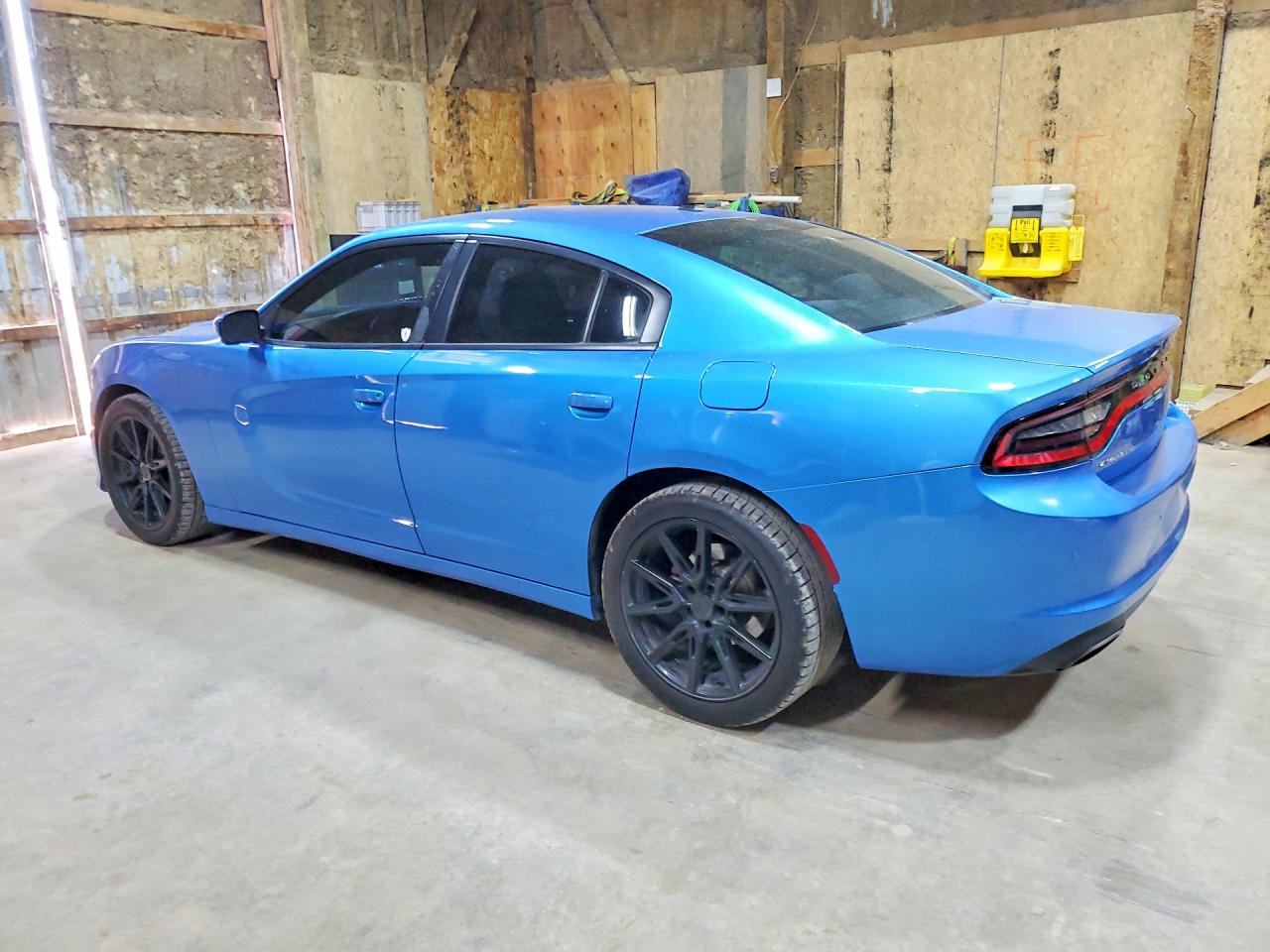 2018 Dodge Charger Sxt Blue vin: 2C3CDXBG8JH318664