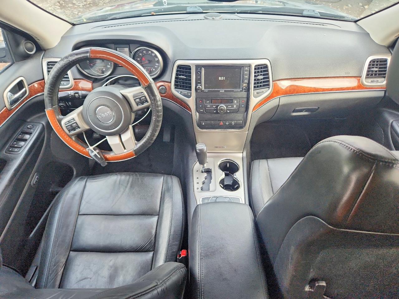 2012 Jeep Grand Cherokee Limited Black vin: 1C4RJFBG2CC359273