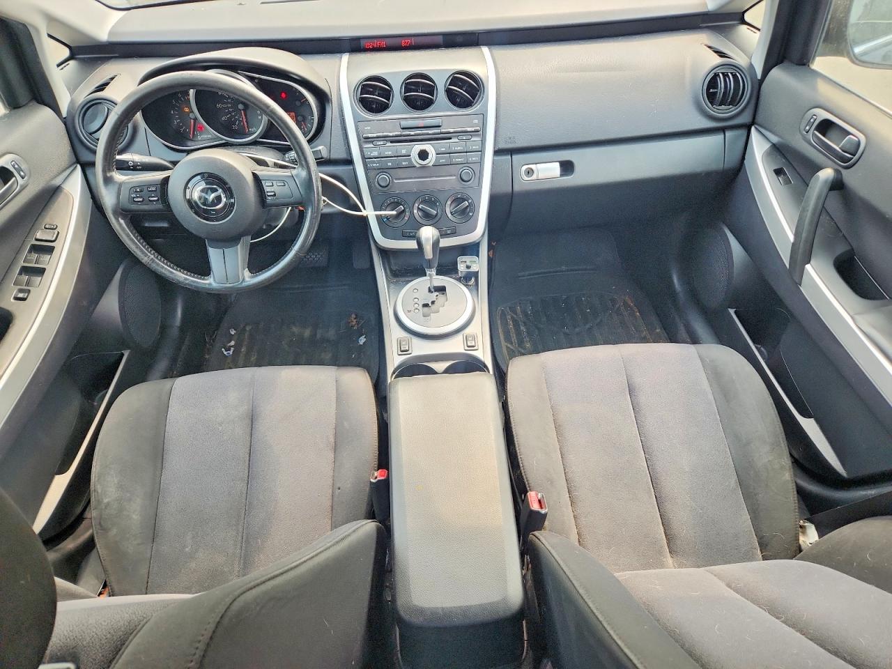 2009 Mazda Cx-7 Black vin: JM3ER29L590225216