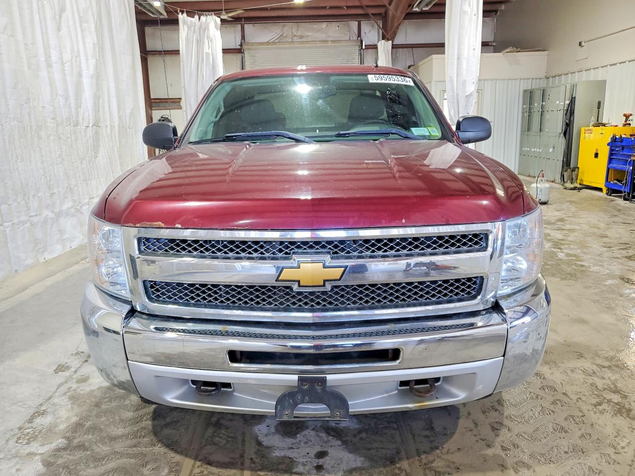 2013 Chevrolet Silverado K1500 Ls Red vin: 1GCRKREA6DZ169030