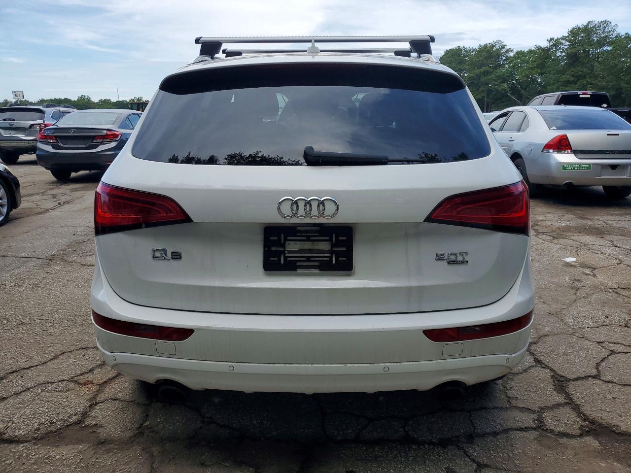 2013 Audi Q5 Premium Plus Белый vin: WA1LFAFP1DA084278