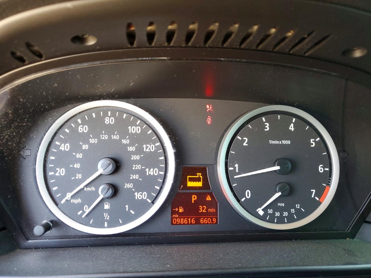 2007 Bmw 550 I Silver vin: WBANB53597CP07575
