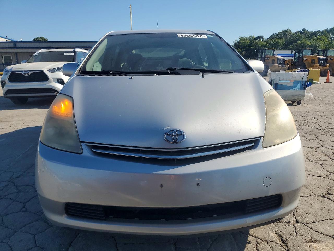 2008 Toyota Prius Base Silver vin: JTDKB20U687761829
