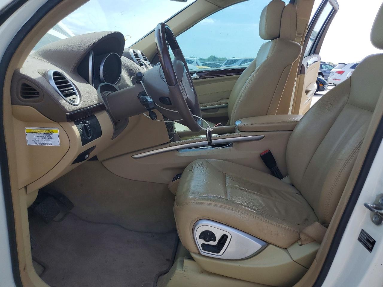 2008 Mercedes-benz Gl 550 4matic Белый vin: 4JGBF86E88A367707