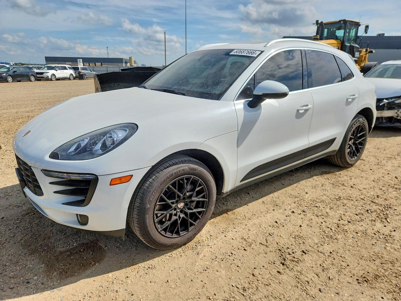 2015 Porsche Macan S White vin: WP1AB2A53FLB51778