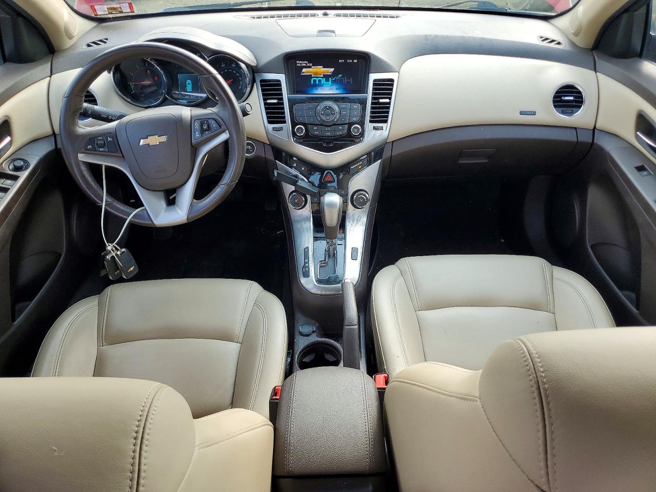 2013 Chevrolet Cruze Ltz Red vin: 1G1PG5SB0D7265836