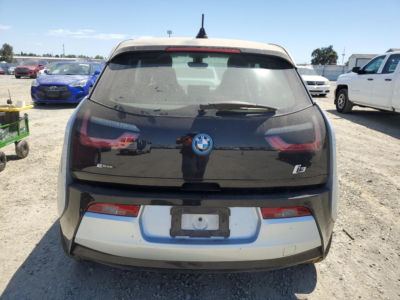 2014 Bmw I3 Rex   Silver vin: WBY1Z4C54EV274531