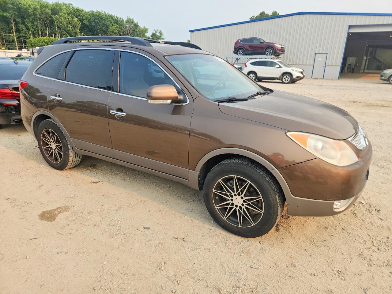 2011 Hyundai Veracruz Limited Коричневый vin: KM8NU4CCXBU141916