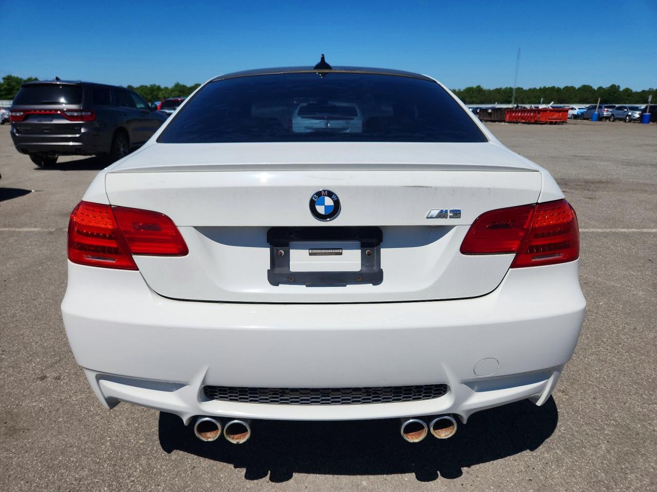 2008 Bmw M3 White vin: WBSWD93538PY42322