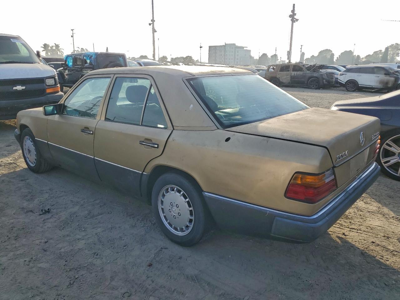 1991 Mercedes-benz 300 D Gold vin: WDBEB28E2MB393830