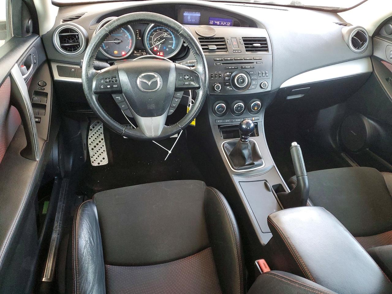 2013 Mazda Speed 3 Black vin: JM1BL1L37D1709083