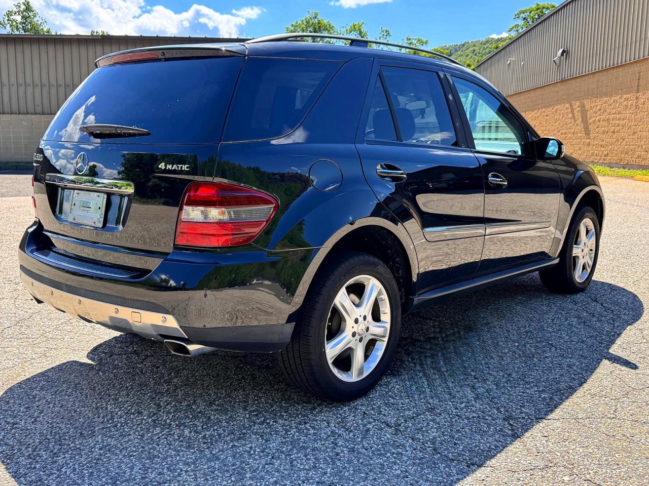 2008 Mercedes-benz Ml 350 Black vin: 4JGBB86E78A303279