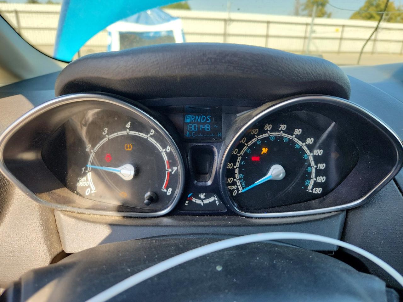 2014 Ford Fiesta Se Синий vin: 3FADP4BJ9EM111053
